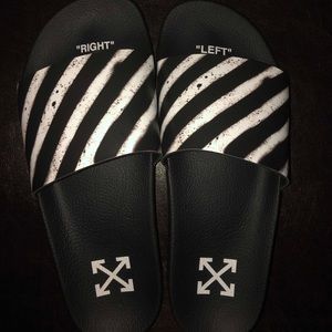 Off white slides